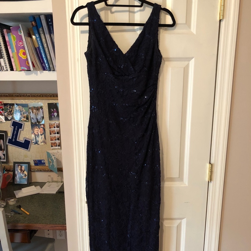 Ralph Lauren evening floor length dress